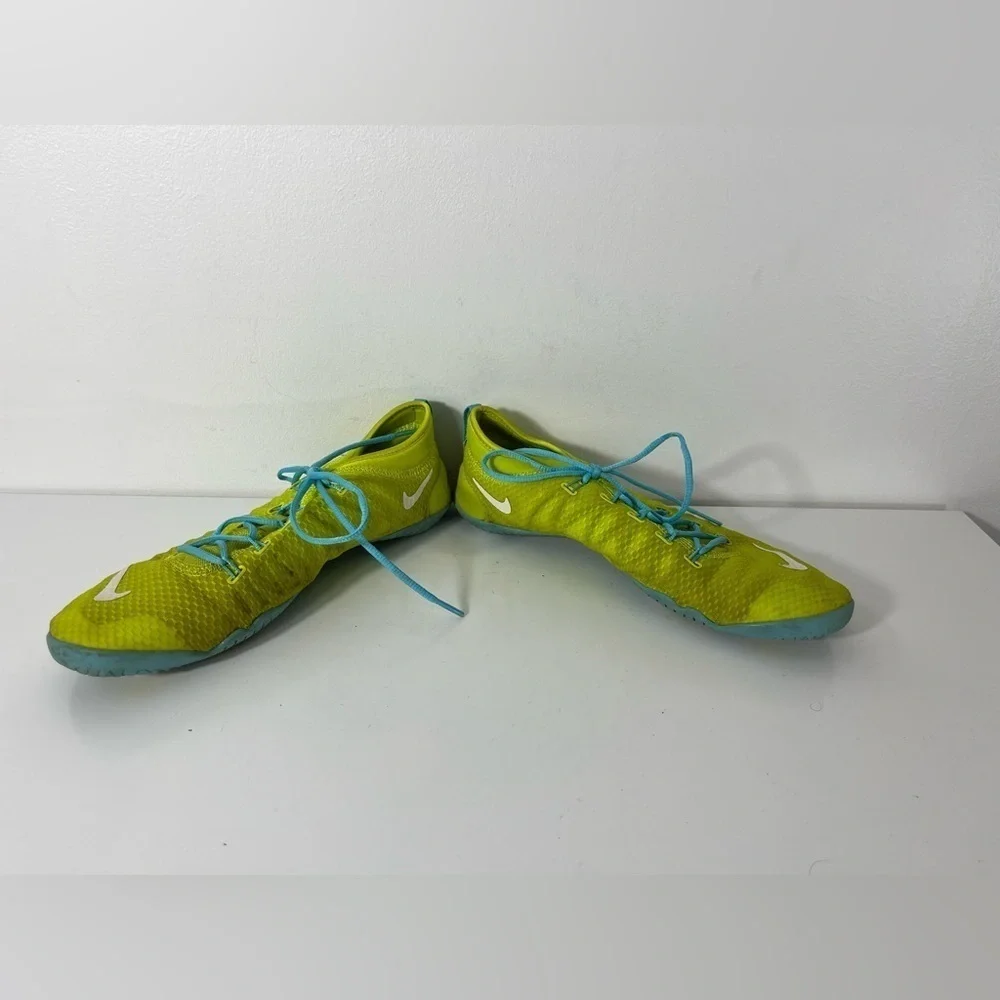 Nike Women Size 10 Free 1.0 Cross Bionic 641530-300 Yellow Running Shoe Sneakers - Picture 5 of 8